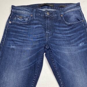 Guess Women's Dark Blue Skinny Jeans